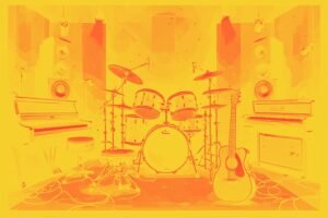 Image of Musical Instrument – Artistic Drawing – Item: 53661