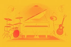Image of Musical Instrument – Artistic Drawing – Item: 53662