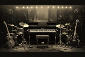 Image of Musical Instrument – Artistic Drawing – Item: 55417