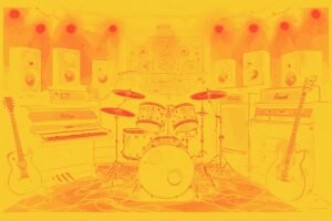 Image of Musical Instrument – Artistic Drawing – Item: 53667