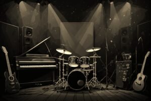 Image of Musical Instrument – Artistic Drawing – Item: 55421