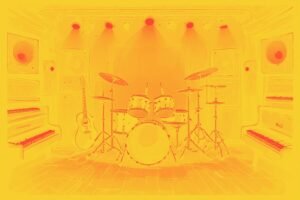 Image of Musical Instrument – Artistic Drawing – Item: 53671