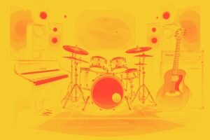 Image of Musical Instrument – Artistic Drawing – Item: 53673