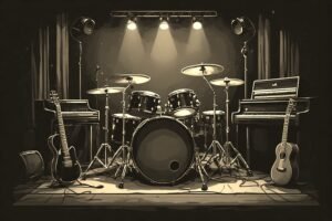 Image of Musical Instrument – Artistic Drawing – Item: 55432