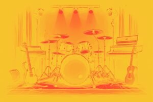 Image of Musical Instrument – Artistic Drawing – Item: 53680