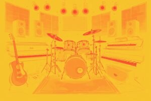 Image of Musical Instrument – Artistic Drawing – Item: 53681