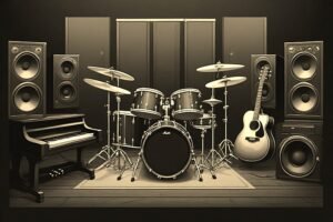 Image of Musical Instrument – Artistic Drawing – Item: 55438