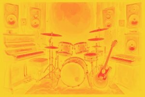 Image of Musical Instrument – Artistic Drawing – Item: 53692