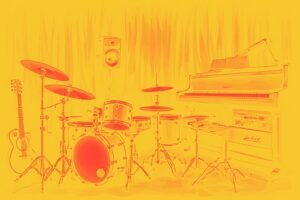 Image of Musical Instrument – Artistic Drawing – Item: 53693