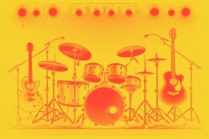 Image of Musical Instrument – Artistic Drawing – Item: 53700