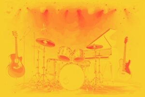 Image of Musical Instrument – Artistic Drawing – Item: 53701