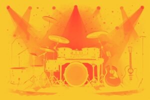 Image of Musical Instrument – Artistic Drawing – Item: 53702
