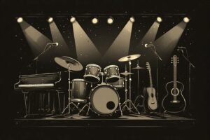 Image of Musical Instrument – Artistic Drawing – Item: 55456