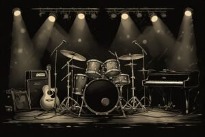 Image of Musical Instrument – Artistic Drawing – Item: 55461