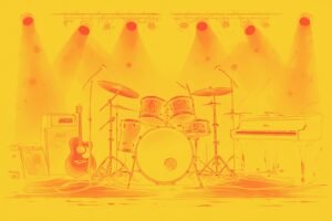 Image of Musical Instrument – Artistic Drawing – Item: 53709
