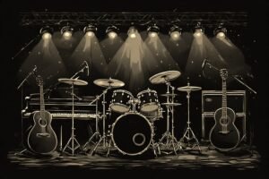 Image of Musical Instrument – Artistic Drawing – Item: 55466