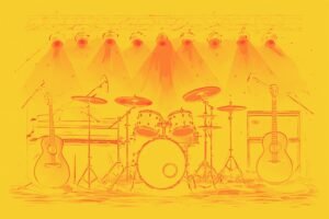 Image of Musical Instrument – Artistic Drawing – Item: 53714