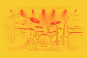 Image of Musical Instrument – Artistic Drawing – Item: 53716