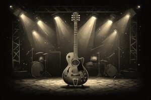 Image of Musical Instrument – Artistic Drawing – Item: 55479