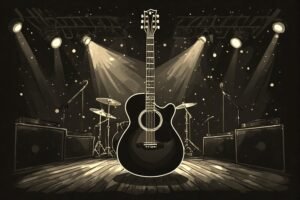 Image of Musical Instrument – Artistic Drawing – Item: 55486