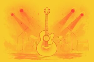 Image of Musical Instrument – Artistic Drawing – Item: 53742