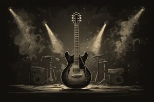Image of Musical Instrument – Artistic Drawing – Item: 55493