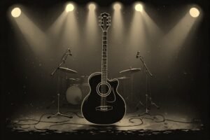 Image of Musical Instrument – Artistic Drawing – Item: 55498