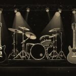 Image of Musical Instrument – Artistic Drawing – Item: 55532
