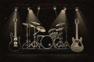 Image of Musical Instrument – Artistic Drawing – Item: 55532