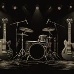Image of Musical Instrument – Artistic Drawing – Item: 55537