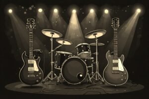 Image of Musical Instrument – Artistic Drawing – Item: 55539