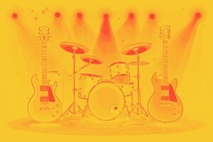 Image of Musical Instrument – Artistic Drawing – Item: 53789
