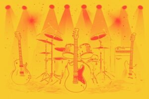 Image of Musical Instrument – Artistic Drawing – Item: 53790