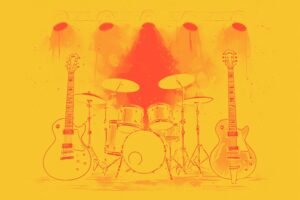 Image of Musical Instrument – Artistic Drawing – Item: 53799