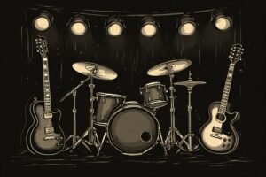 Image of Musical Instrument – Artistic Drawing – Item: 55551