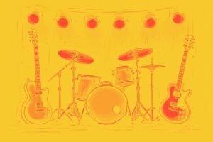 Image of Musical Instrument – Artistic Drawing – Item: 53802
