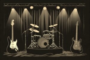 Image of Musical Instrument – Artistic Drawing – Item: 55553