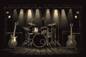 Image of Musical Instrument – Artistic Drawing – Item: 55555
