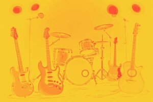 Image of Musical Instrument – Artistic Drawing – Item: 53807