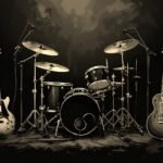 Image of Musical Instrument – Artistic Drawing – Item: 55557