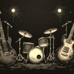 Image of Musical Instrument – Artistic Drawing – Item: 55558