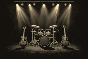 Image of Musical Instrument – Artistic Drawing – Item: 55562