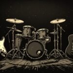 Image of Musical Instrument – Artistic Drawing – Item: 55563