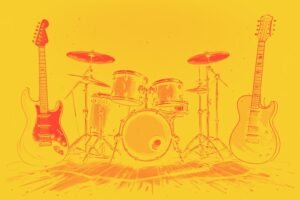 Image of Musical Instrument – Artistic Drawing – Item: 53814
