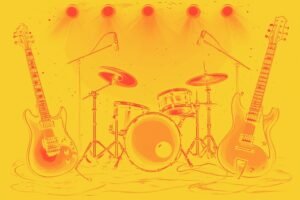 Image of Musical Instrument – Artistic Drawing – Item: 53815