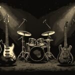 Image of Musical Instrument – Artistic Drawing – Item: 55565