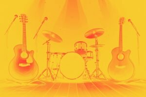 Image of Musical Instrument – Artistic Drawing – Item: 53822