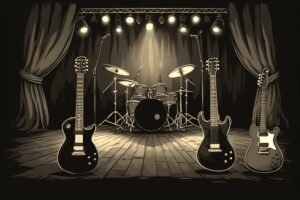 Image of Musical Instrument – Artistic Drawing – Item: 55572