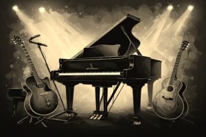 Image of Musical Instrument – Artistic Drawing – Item: 55576