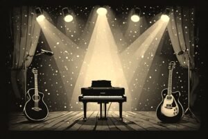 Image of Musical Instrument – Artistic Drawing – Item: 55578